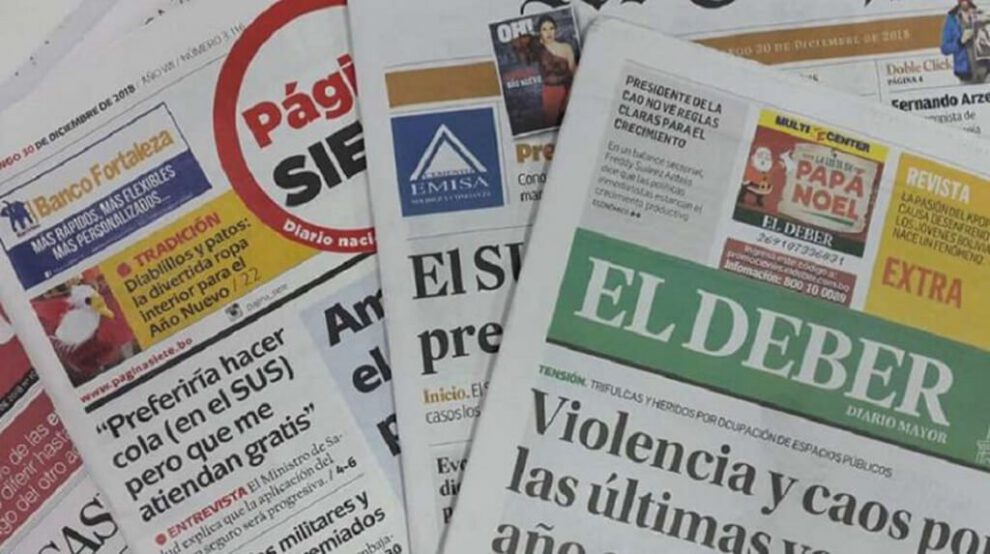 Libertad de Prensa en Bolivia