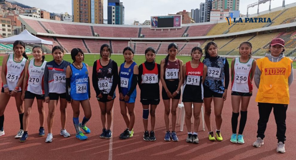 La Paz gana el torneo nacional de atletismo