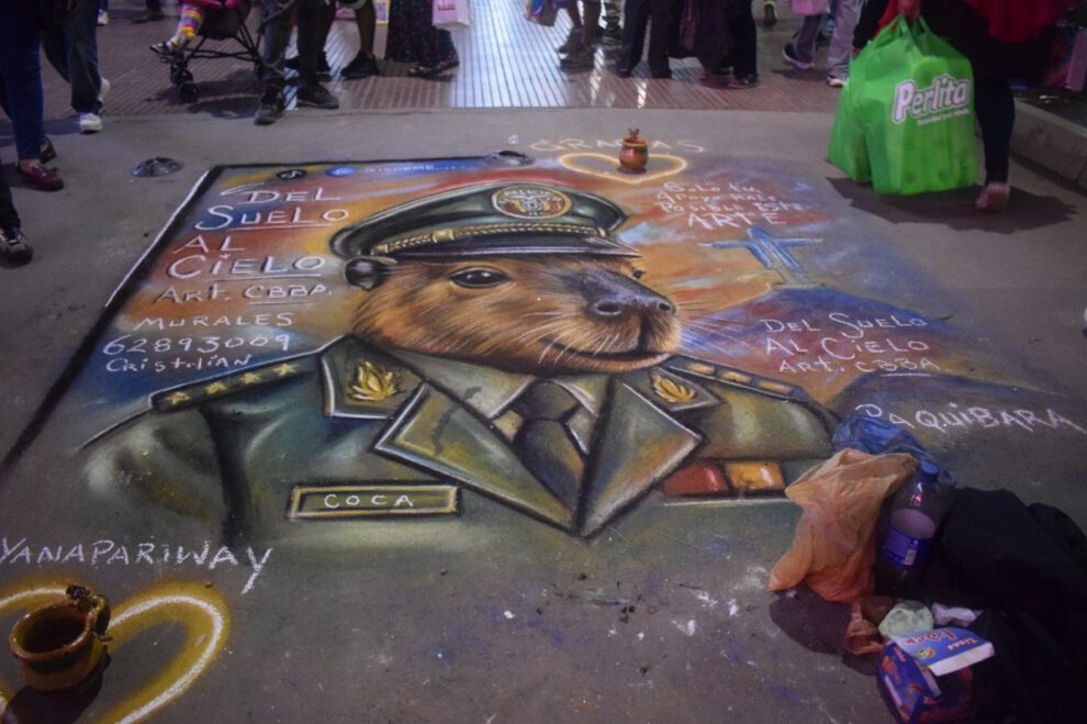 Calles de la Fexco 2025 se rodeó de arte cochabambino