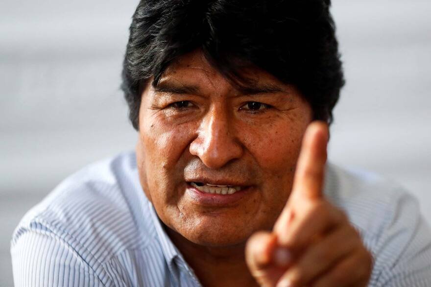 Evo Morales denuncia terrorismo de Estado en Bolivia