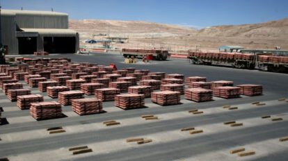 Depósitos de minerales en la frontera entre Argentina y Chile