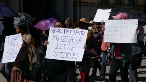 Conflicto por Ley Municipal de Patentes en Oruro