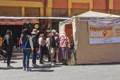 Empadronamiento masivo para las Elecciones Generales 2025