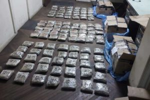 Incautación de marihuana en Cochabamba