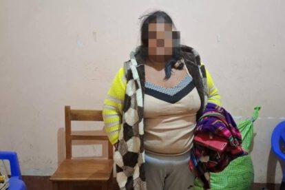 Mujer de 39 años sospechosa por trata de personas