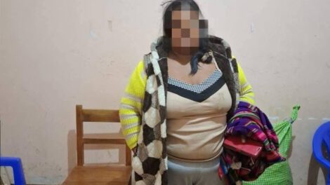 Mujer de 39 años sospechosa por trata de personas
