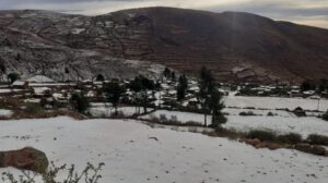 Heladas y granizadas en Bolivia