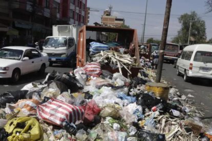 K’ara K’ara y la acumulación de basura en Cochabamba