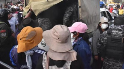 agresiones a funcionarios en Cotapachi