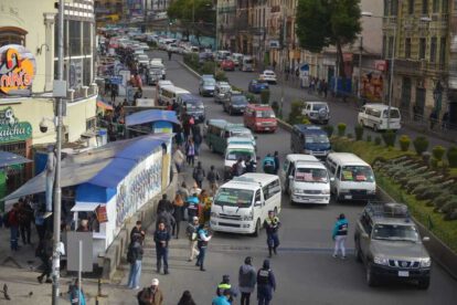 Conductor agresor La Paz