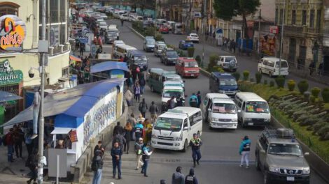 Conductor agresor La Paz