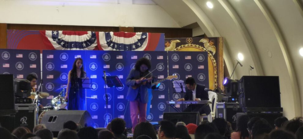 Concierto de jazz en Oruro como cierre de celebración de relaciones entre Bolivia y EEUU