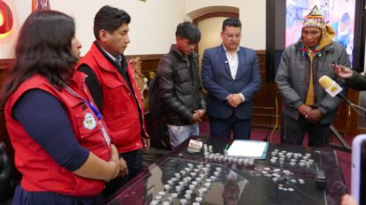 Ayuda a familias afectadas por incendio en Potosí