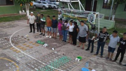 tráfico de droga en Puerto Quijarro