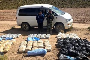 Aprehenden a conductor con marihuana en Uyuni