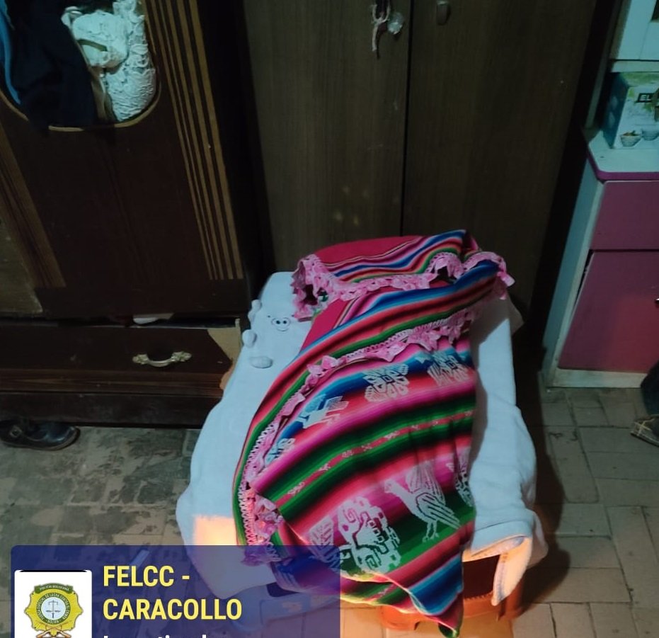 fallecimiento de bebé por complicaciones respiratorias