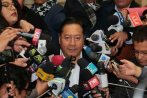 Día del Periodista en Bolivia con Luis Arce