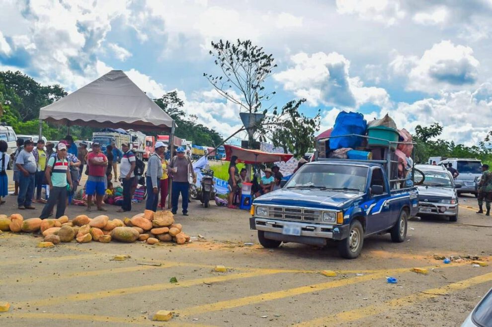 Bloqueo indefinido en Yapacaní