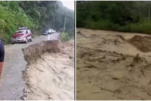 Lluvias intensas en Bolivia afectan carreteras y comunidades