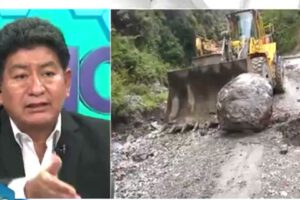 Gobierno destina Bs 2,1 millones para variante de carretera a Ayata