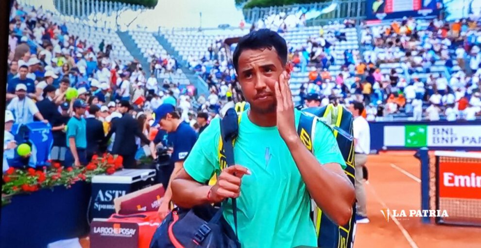 Hugo Dellien en Roma