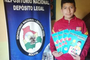 Joaquín Zurita presenta su libro Multiplicadores en la feria del libro de Oruro