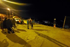 Deslizamiento superficial en La Paz