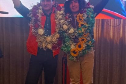 Rodrigo Paz Pereira y Sebastián Careaga como compañeros de fórmula