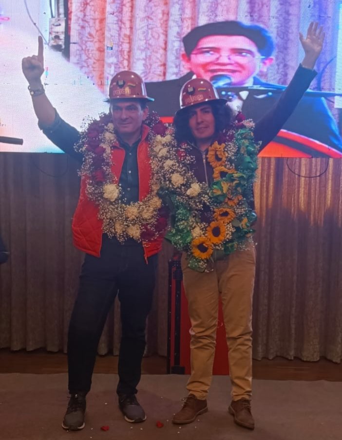 Rodrigo Paz Pereira y Sebastián Careaga como compañeros de fórmula