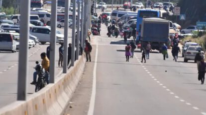 Bloqueos en Cochabamba por Transporte Libre