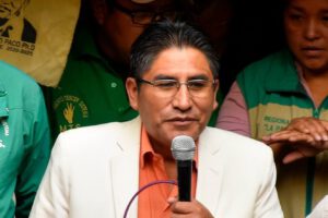 Alianza Popular y su binomio presidencial liderado por Félix Patzi