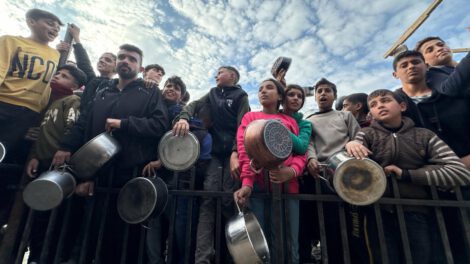 hambruna en Gaza por el bloqueo israelí