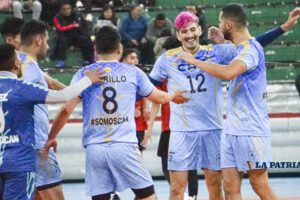 CAN gana 3-0 a Dinamo de Chuquisaca en la Liga Superior del Voleibol Boliviano