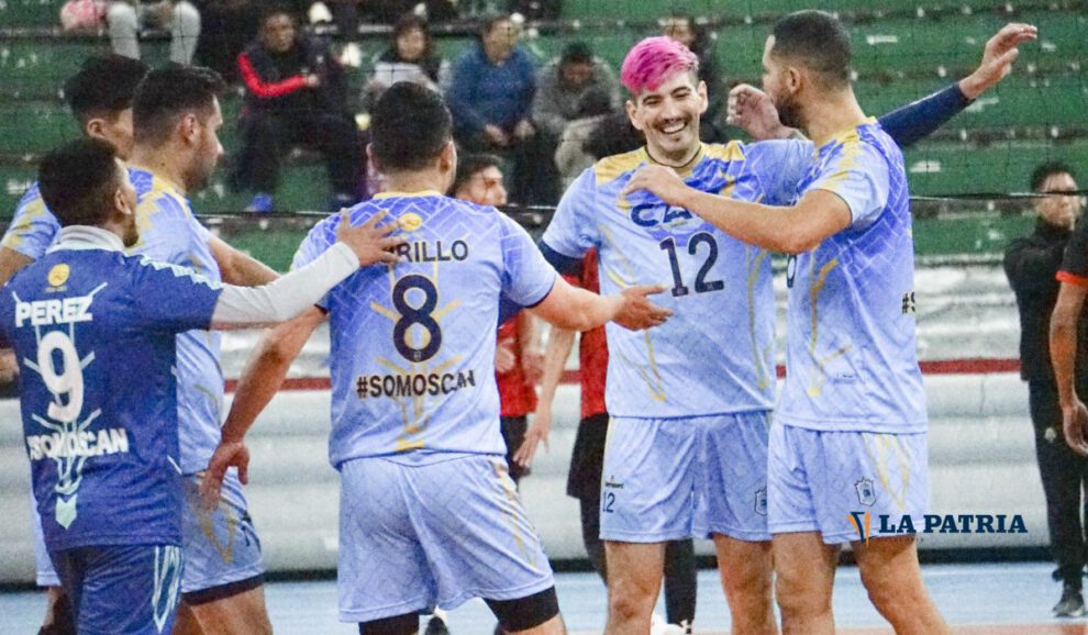 CAN gana 3-0 a Dinamo de Chuquisaca en la Liga Superior del Voleibol Boliviano