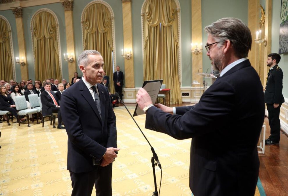 Mark Carney asume como primer ministro de Canadá