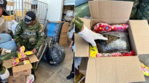 Marihuana oculta en bolsas de pipocas en Tarija