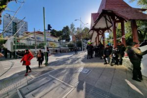 Movilizaciones evistas en La Paz