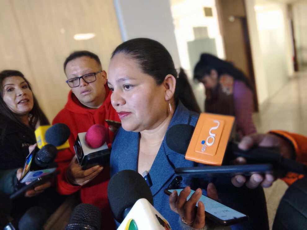 Deisy Choque candidata a la vicepresidencia