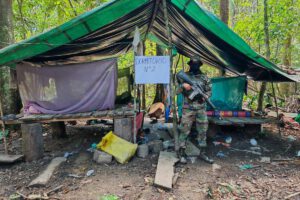 Desmantelan laboratorio de cristalización de cocaína en Villa Tunari