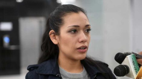 Movilización evista en La Paz según Adriana Salvatierra