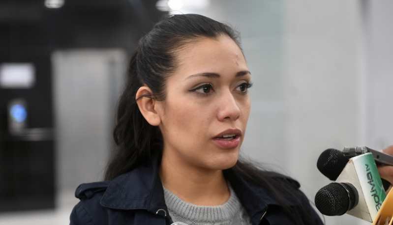 Movilización evista en La Paz según Adriana Salvatierra