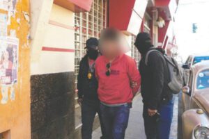 Captura de sujeto por violación