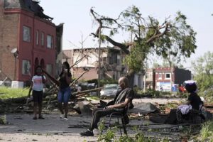 Tornados y tormentas severas en Missouri y Kentucky