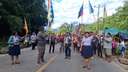 Liberación de marchistas arrestados en Lauca Ñ