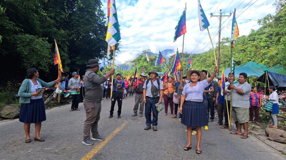 Liberación de marchistas arrestados en Lauca Ñ