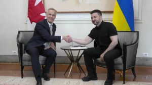 Zelensky y Carney se reúnen para presionar a Rusia