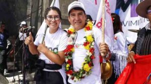 Eva Copa y Damián Condori encabezarán la lista de Morena para las elecciones