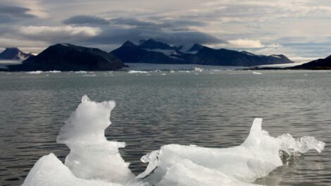 Glaciares y calentamiento global en Svalbard, Noruega