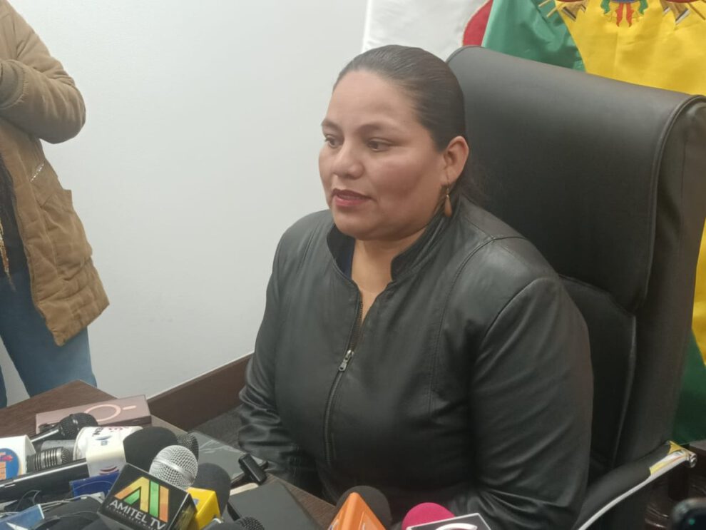 La diputada Deisy Choque descarta vínculos con otras organizaciones políticas