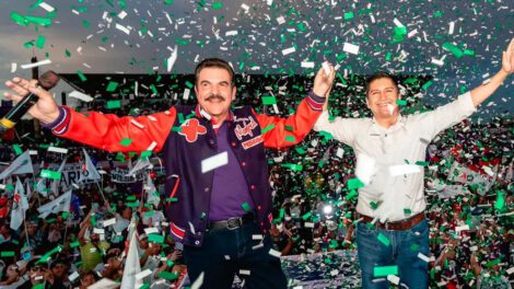 binomio presidencial de Manfred Reyes Villa y Juan Carlos Medrano